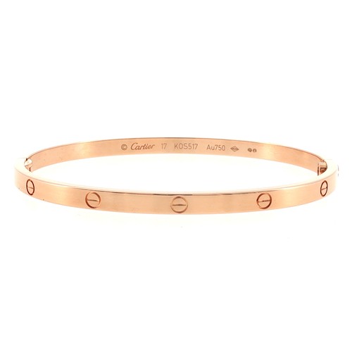 Cartier 18carat rose gold - rose, love