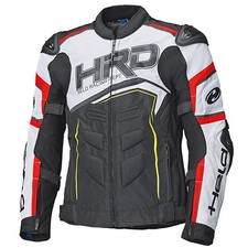 Held Safer SRX Textile Waterproof Motorcycle Motorbike Jacket - Black White Red