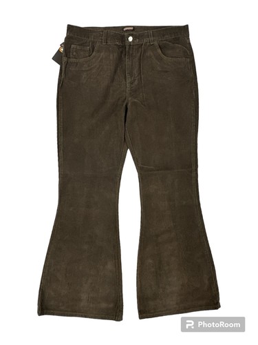 Men retro brown - retro, corduroy
