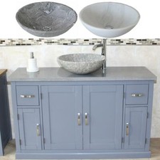 Grey Painted Bathroom Single
