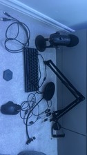 Blue Yeti Mic, Boom Stand, Pop