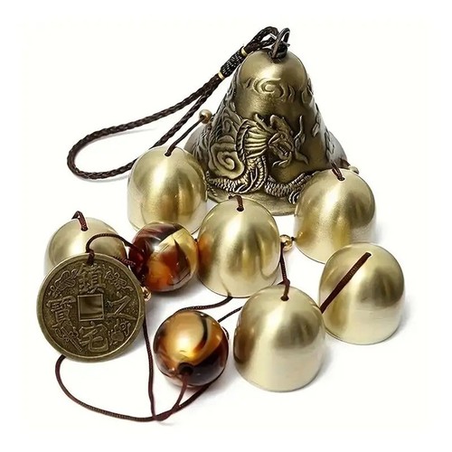 Large copper bells - copper,