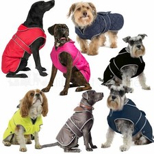 Ancol Dog Coat Stormguard Warm Muddy Paws Quilted Fleece Reflective Waterproof 