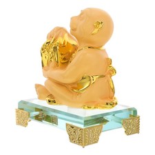  Chinese Zodiac Monkey Figurine - Decorative Monkey Sculpture for Desktop Feng