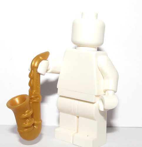 Lego saxophone minifigure - lego,