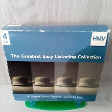 THE GREATEST EASY LISTENING COLLECTION HMV CD ALBUM -RARE RETRO MUSIC 4 X CD SET