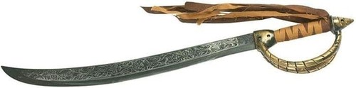 Plastic swashbuckler pirate - plastic,