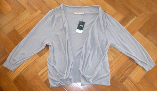 Bnwt next size silver shrug - bnwt,