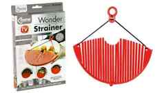 WONDER STRAINER Pot/Pan/Bowl Draining Sieve/Colander Adjustable Kitchen Drainer