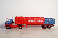 CORGI CC12609 SCAMMELL CRUSADER SHEETED FLATBED TRAILER MORRIS YOUNG