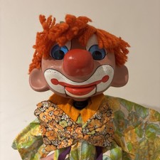 Pelham Puppet Ventriloquist Clown Vintage 1960s/1970's excellent condition 