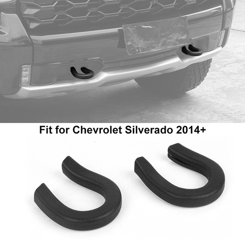 Front bumper track tow hook - front,