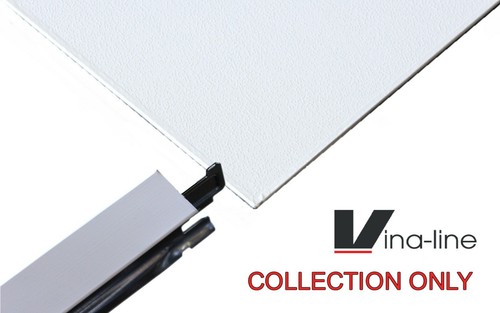 White vinyl ceiling tiles - vinyl,