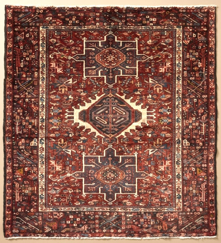 Vintage karajeh tribal wool - karajeh,