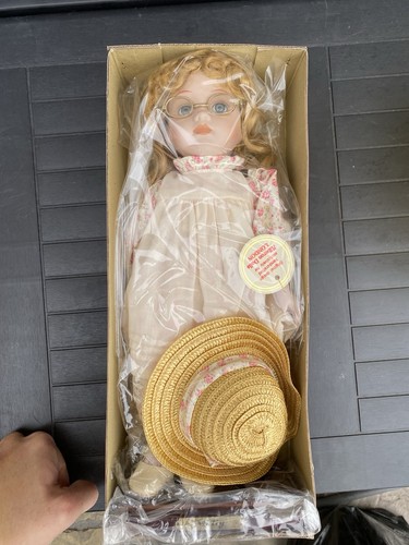Vintage porcelain doll paul - vintage,