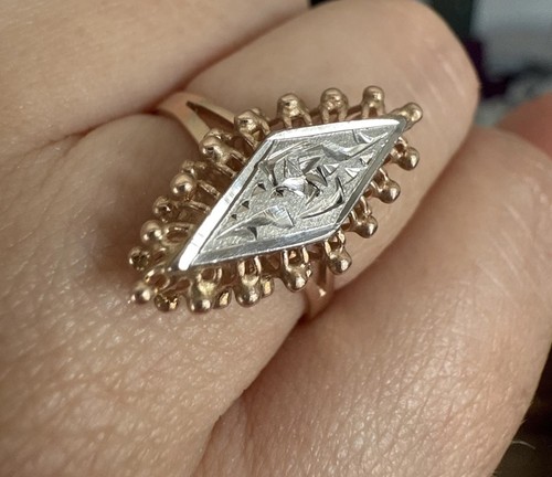 Vintage original solid rose - vintage,