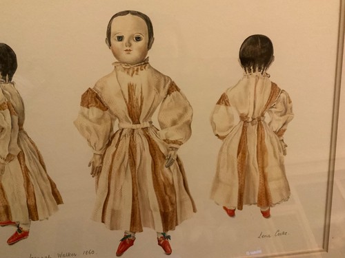 American antique doll izannah - doll,