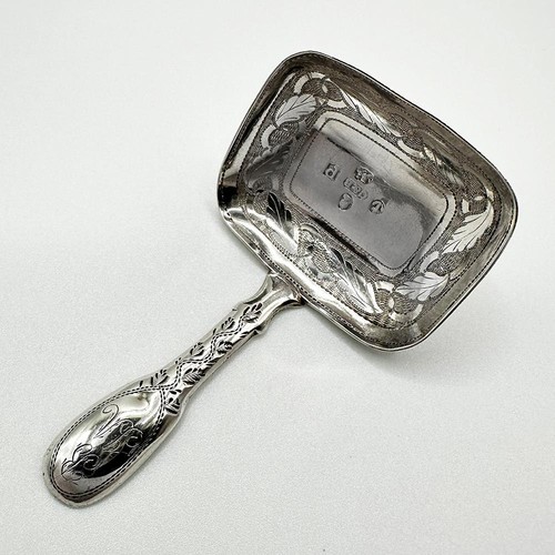 Georgian caddy spoon - georgian,