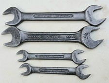 Vintage "Jenbro" Spanners,Classic Motorcycle Tools Made In England.×4 