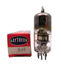 RAYTHEON 6J4 Valve Tube NOS Boxed (V63)