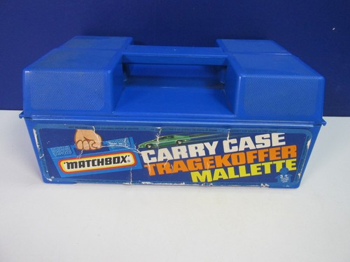 Vintage matchbox carry case - vintage,