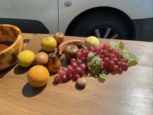 Wooden bowl with selection - wooden,