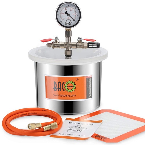 Stainless steel vacuum - 6.8l,