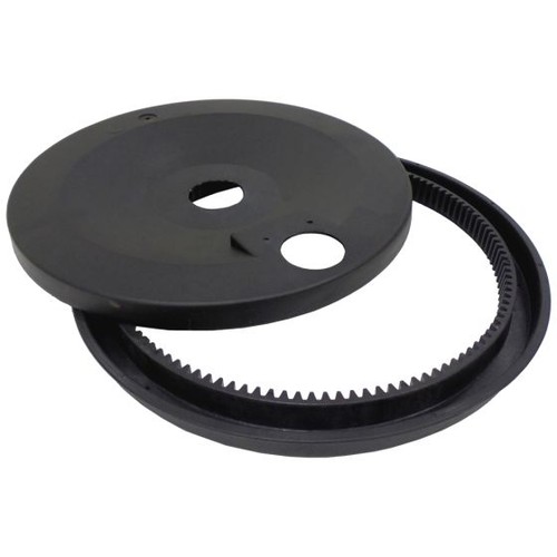 Drum gear ring and - drum,