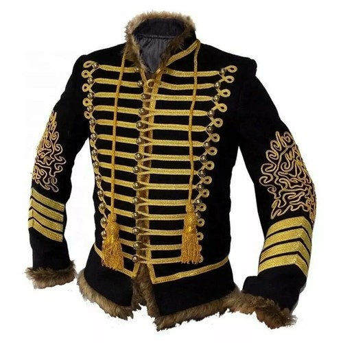 Men napoleonic hussar jacket - men's,
