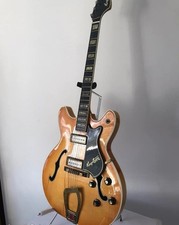 Vintage Hagstrom Viking Deluxe V2 Blonde 1967-68 Extreemly RARE