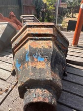 Reclaimed Vintage Cast Iron Rain Water gutter Hopper Very good condition .