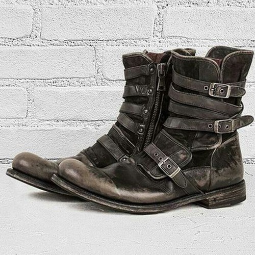Mens punk zip buckle strap - punk,