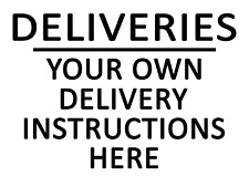 PARCELS MAIL LETTER METAL SIGN