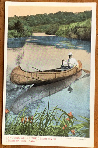 Canoe cedar river - canoe,