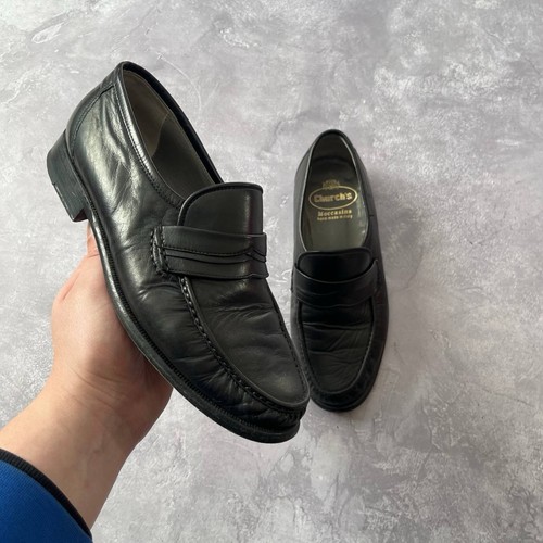Church moccassins black - moccassins,