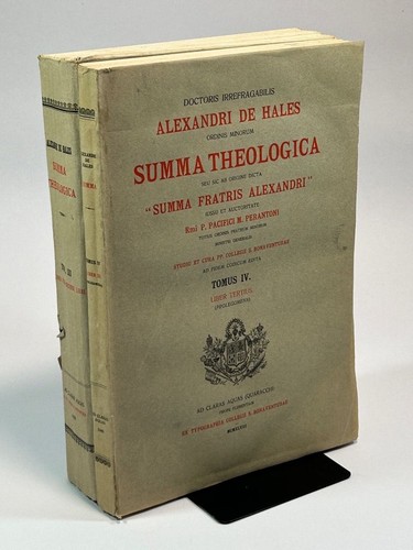 Summa theologica tomus iii et - summa,