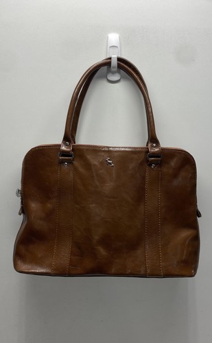 Ashwood brown leather satchel - ashwood,