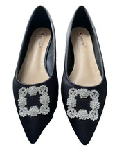 Womens Shoes Black Ballet Flat