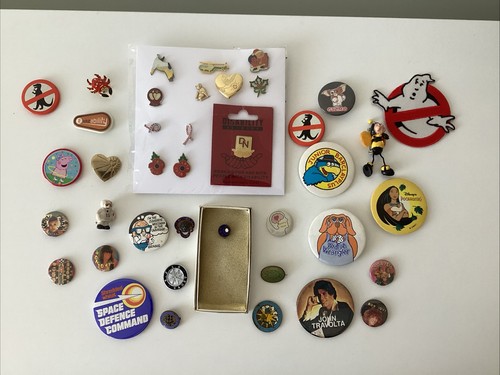 Vintage pins badges - pins,