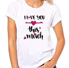 I Love You This Much Iron On