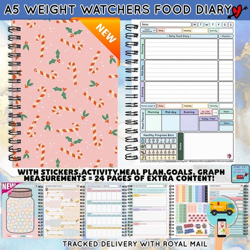 Diet food diary weight - diary,