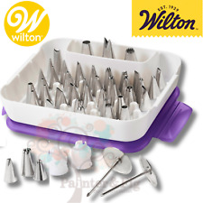Wilton Master Tip Set 55 Icing Tips Decorating Piping Nozzles Cake Cupcake Tools