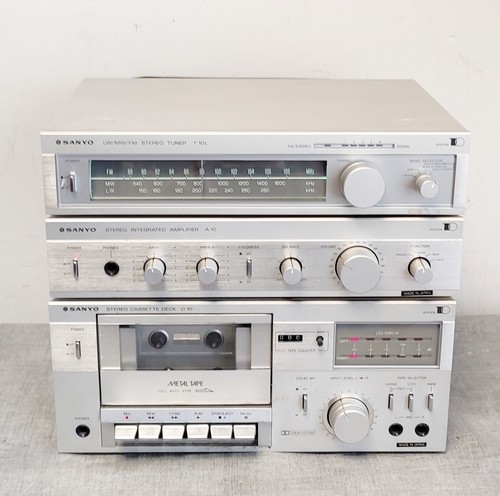 Vintage sanyo system - sanyo, 10