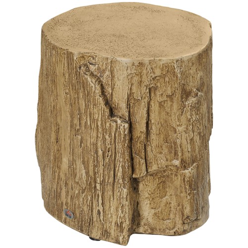 Homcom concrete side - side, table