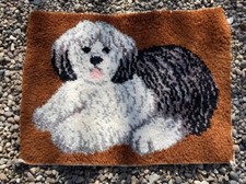 Old English Sheepdog Wool work