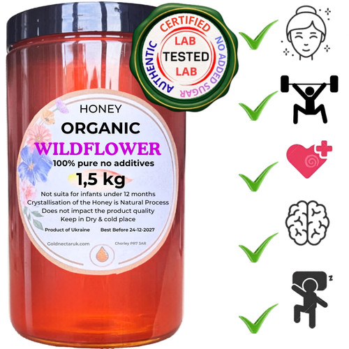 5kg pure runny - pure, organic