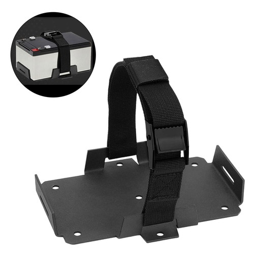 Battery tray with adjustable - battery,