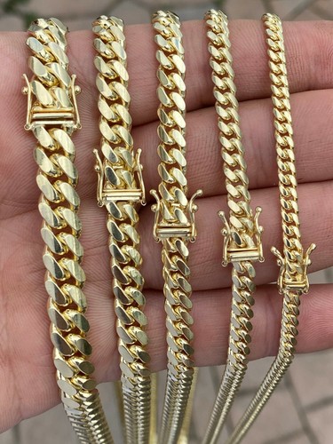 Men solid 14k yellow gold - men's,