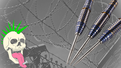Punk points steel darts - points,