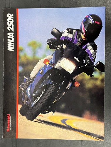 1993 ninja 250r sales brochure